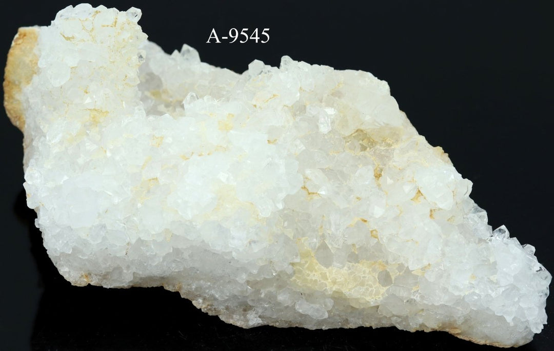 A - 9545 Morocco White Druzy Calcite 7.48 oz.Crystal River Gems