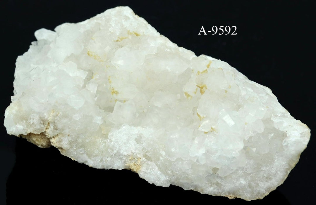 A - 9592 Morocco White Druzy Calcite 5.89 oz.Crystal River Gems