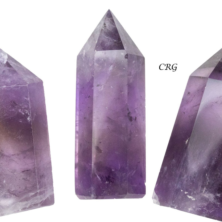 Mini Amethyst Towers / 2 - 3" AVG - 1 LB. LOTCrystal River Gems