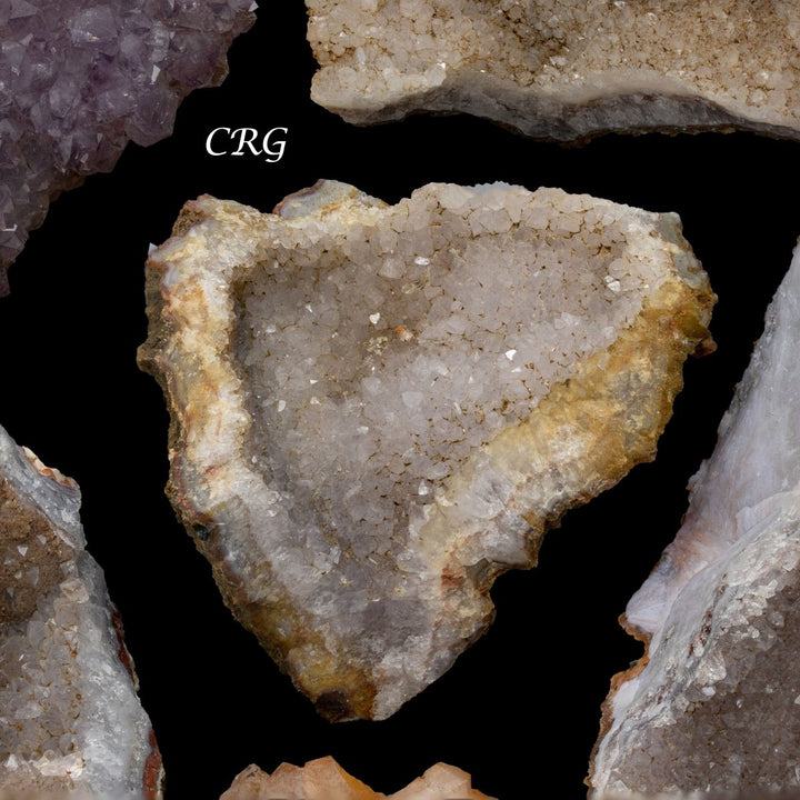 Amethyst Stalactite Geode from Morocco / WHOLESALE FLATCrystal River Gems