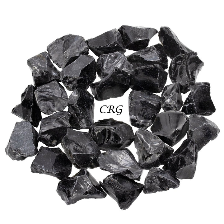 Rough Obsidian / 20 - 40g AVG - 1 LB. LOTCrystal River Gems