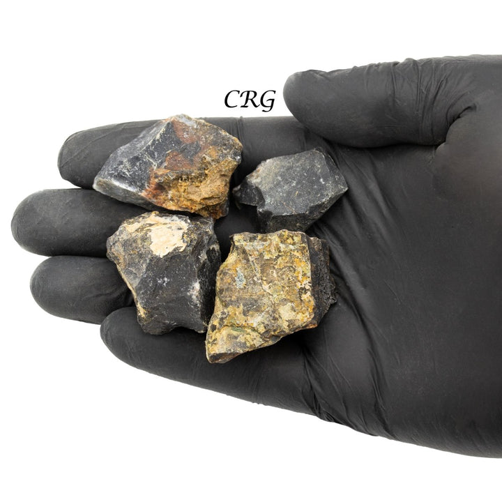 Rough Black and Grey Agate / 1 - 2" AVG - 1 LB. LOTCrystal River Gems