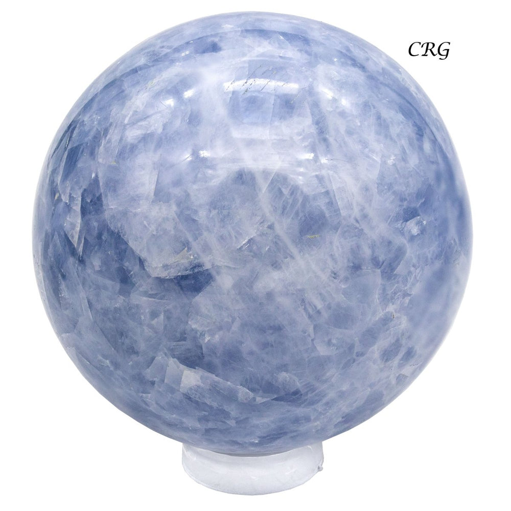 Blue Calcite Spheres / 50-80mm AVG - 1 KILO
