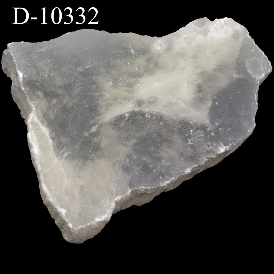 D - 10332 Selenite TV Rock 8.9 ozCrystal River Gems