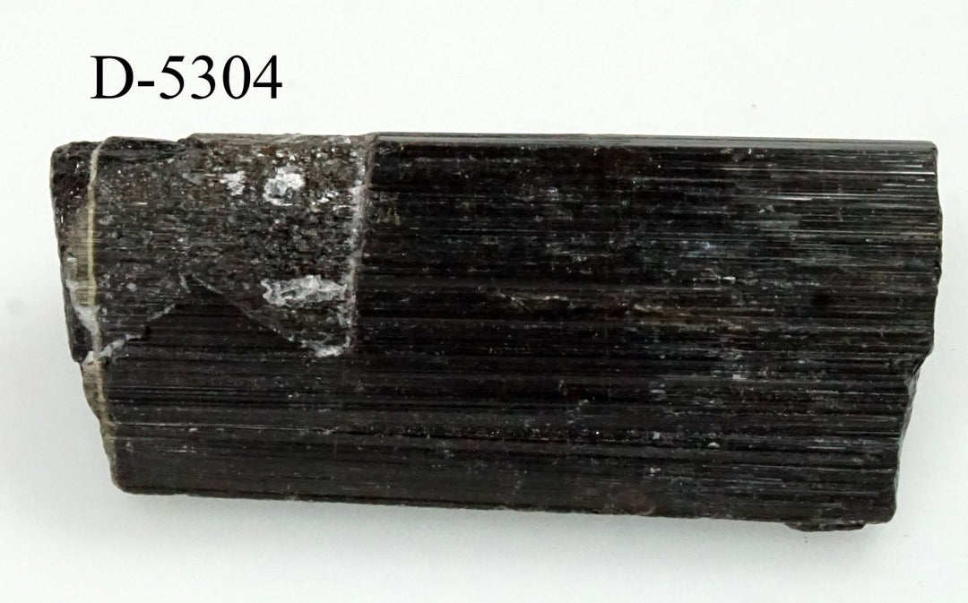 D-5304 Raw Black Tourmaline Crystals 0.6oz