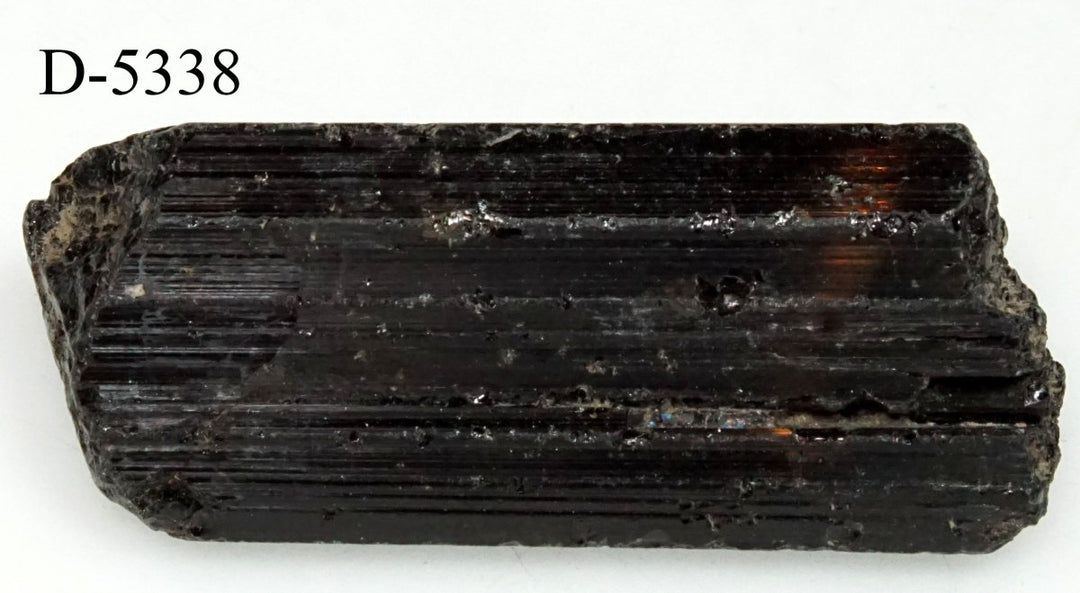 D-5338 Raw Black Tourmaline Crystals 0.7oz