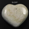 D-5397 Polished Caribbean Calcite Heart 4.87 oz. - Crystal River Gems