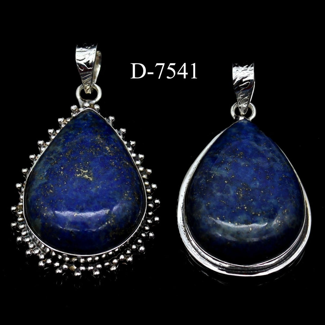 D-7541 Lapis 925 Sterling Silver Jewelry Lot