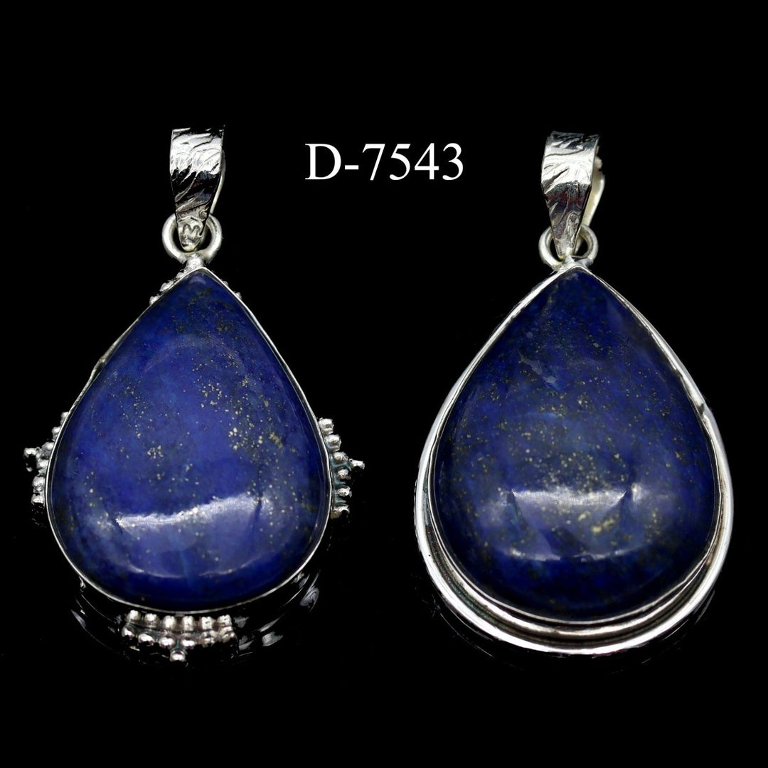 D - 7543 Lapis 925 Sterling Silver Jewelry LotCrystal River Gems