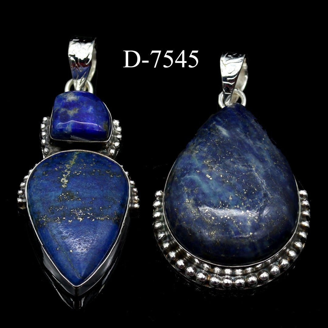 D - 7545 Lapis 925 Sterling Silver Jewelry LotCrystal River Gems