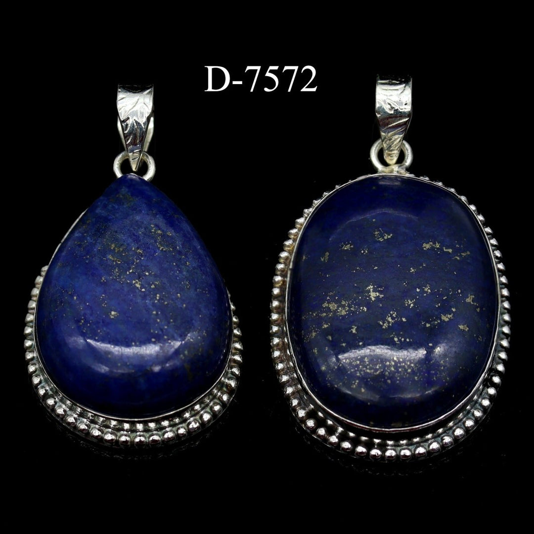 D - 7572 Lapis 925 Sterling Silver Jewelry LotCrystal River Gems