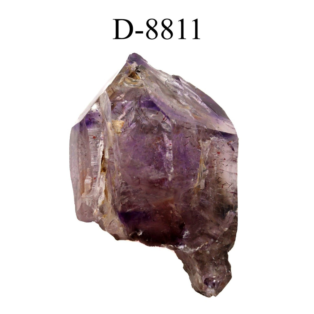 D - 8811 Smoky Quartz Amethyst Scepter from Zambia 54 gCrystal River Gems