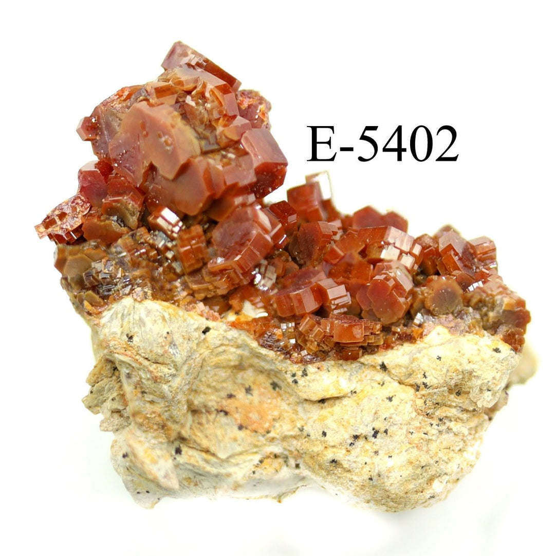 E - 5402 Morocco Vanadinite Crystal 60.7 gCrystal River Gems