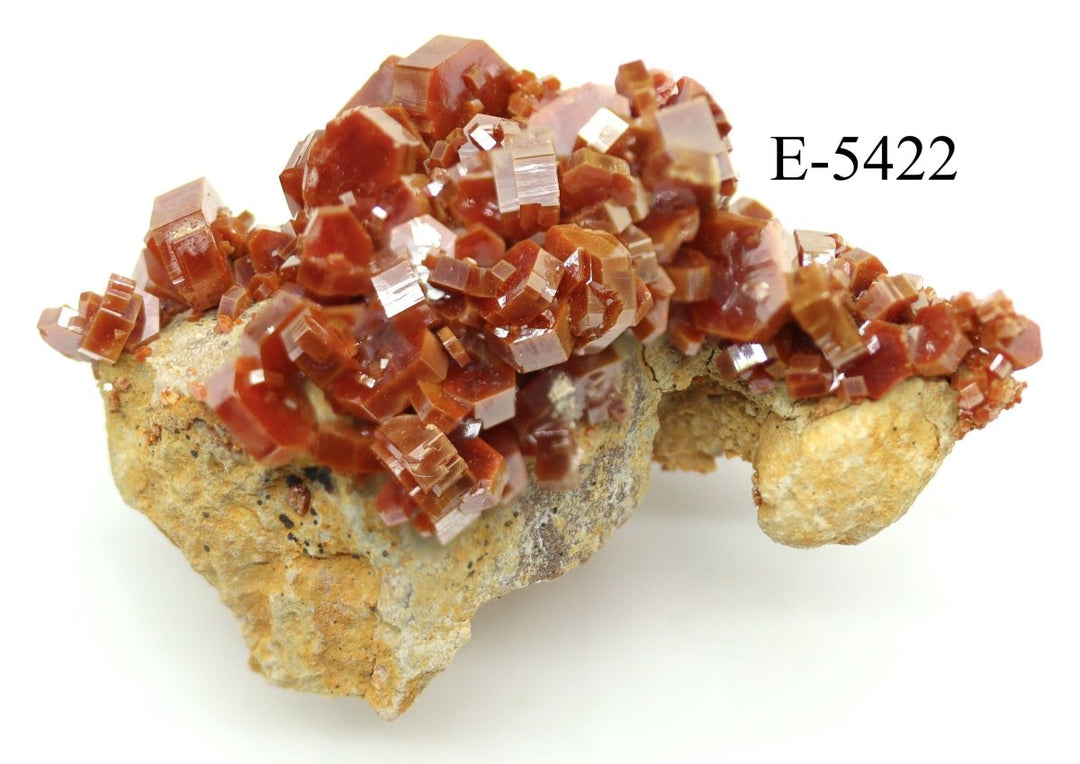 E - 5422 Morocco Vanadinite Crystal 62.1 gCrystal River Gems