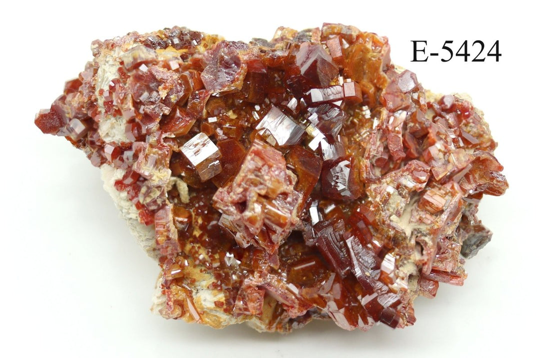 E - 5424 Morocco Vanadinite Crystal 94.1 gCrystal River Gems