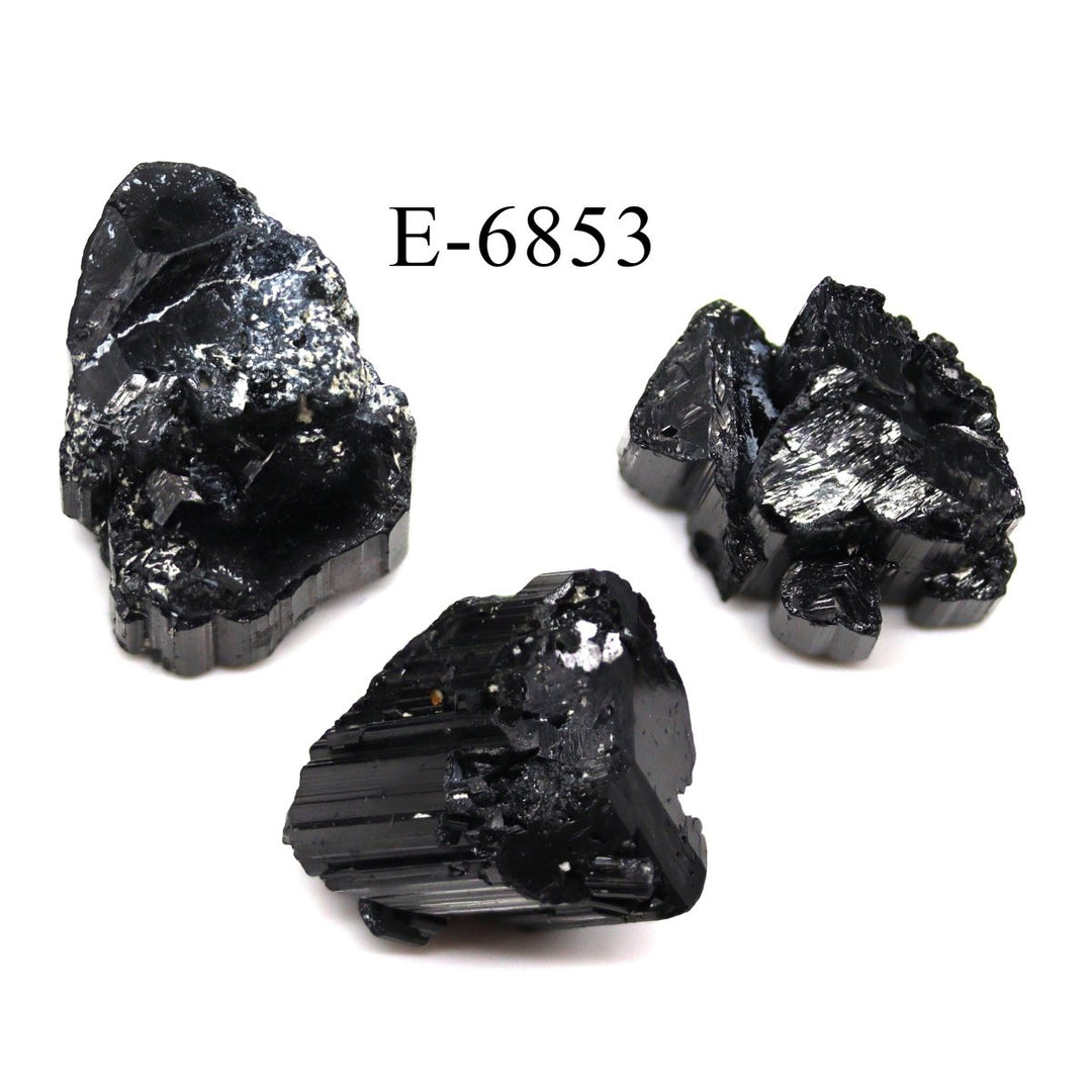 E - 6853 Schorl Black Tourmaline 36 gCrystal River Gems