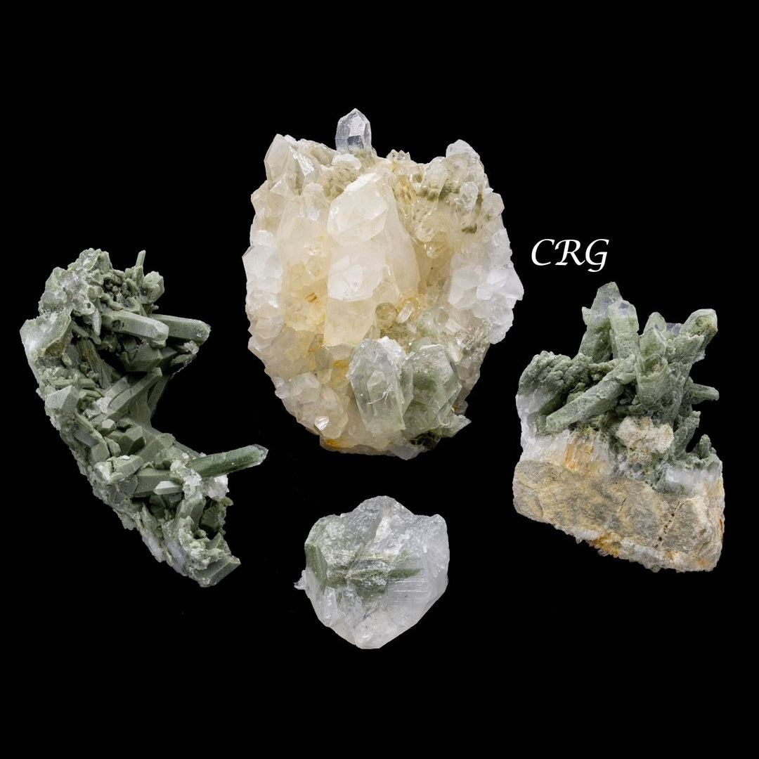 Chlorite Quartz Clusters / 3-6" AVG - 1 KILO LOT