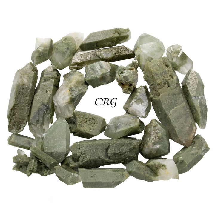 8oz. Chlorite Quartz PointsCrystal River Gems