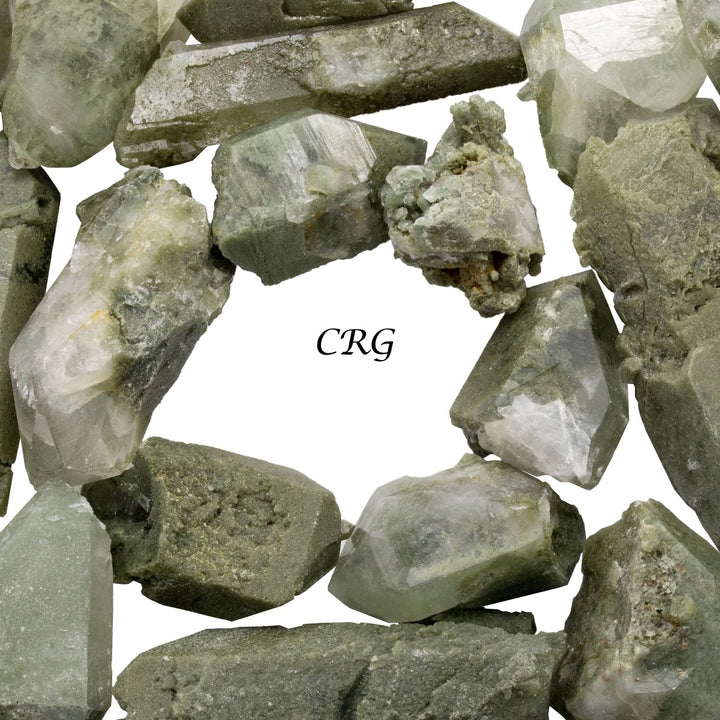 8oz. Chlorite Quartz PointsCrystal River Gems