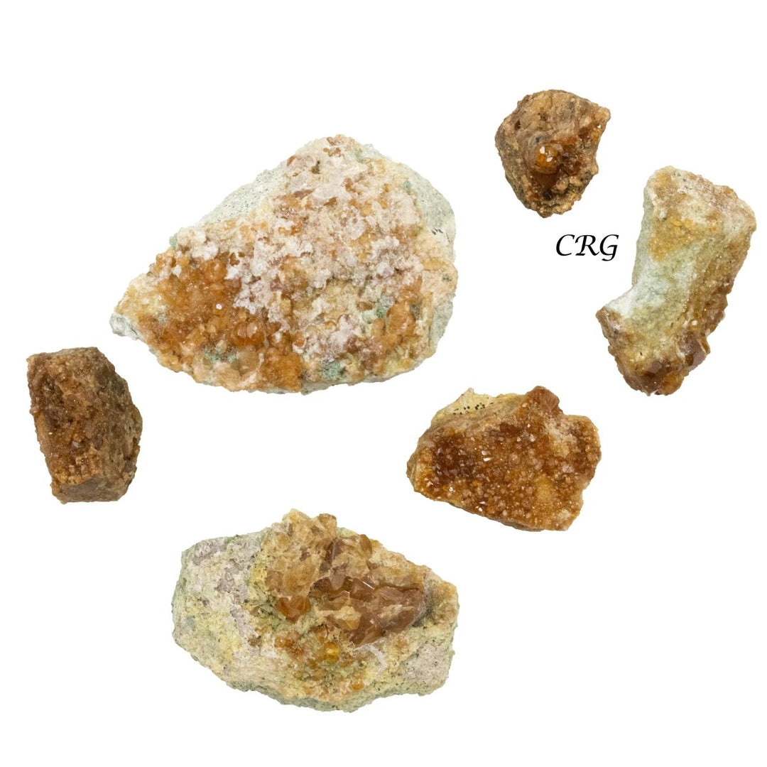 8oz Lot. Hessonite Garnet Specimens from PakistanCrystal River Gems