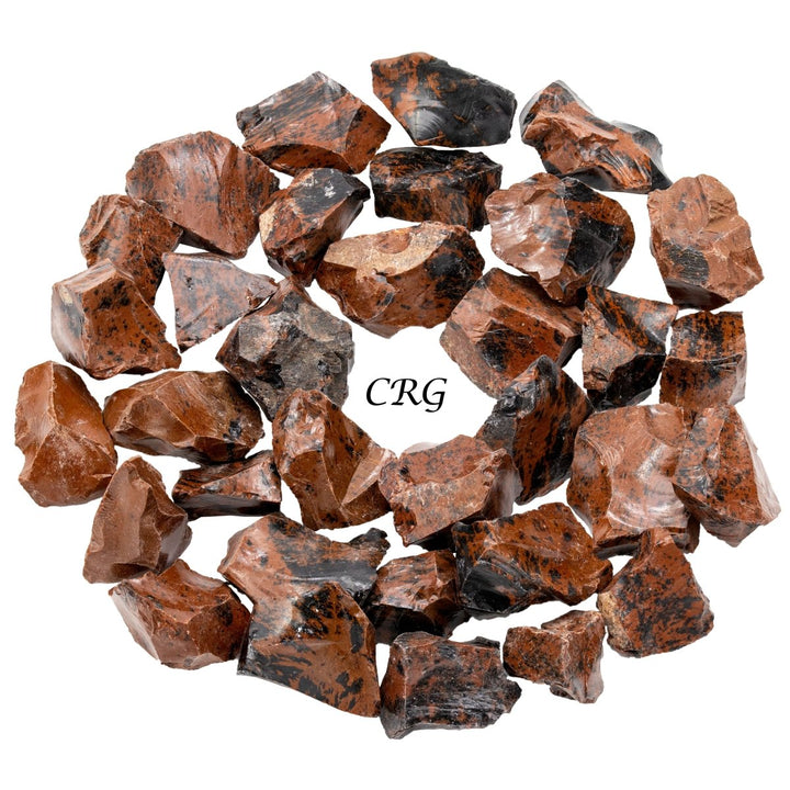 Rough Mahogany Obsidian / 1 - 2" AVG - 1 KILO LOTCrystal River Gems