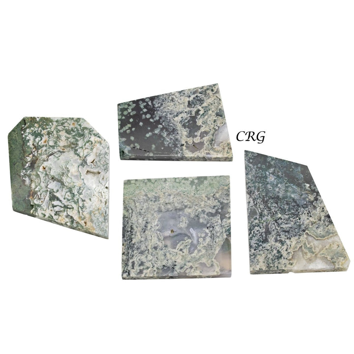 Moss Agate Slabs / 4 - 6" AVG - 1 KILO LOTCrystal River Gems
