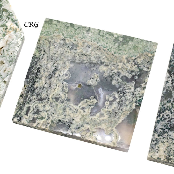 Moss Agate Slabs / 4 - 6" AVG - 1 KILO LOTCrystal River Gems