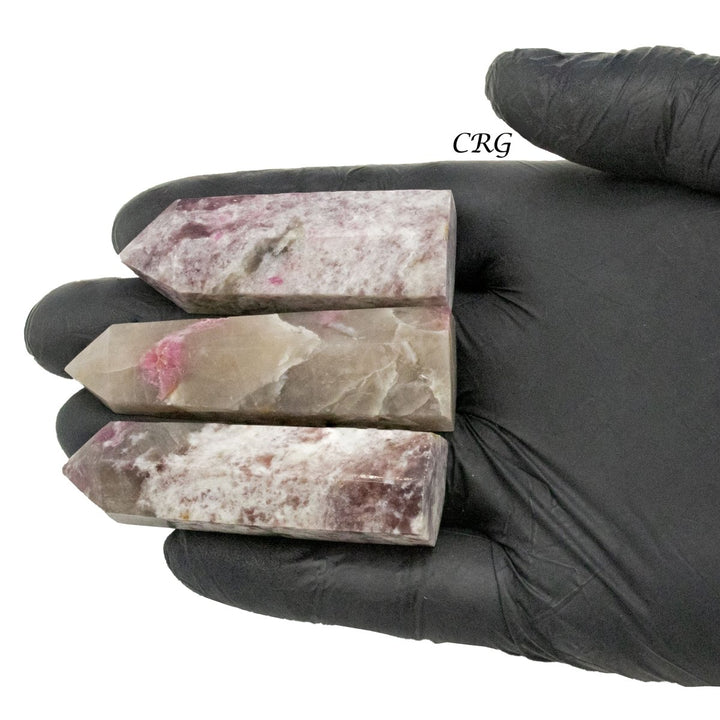 Pink Tourmaline Towers / 2 - 4" AVG - 1 LB. LOTCrystal River Gems