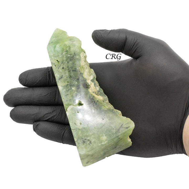 Prehnite Points / 8 - 12cm AVG - 1 KILO LOTCrystal River Gems