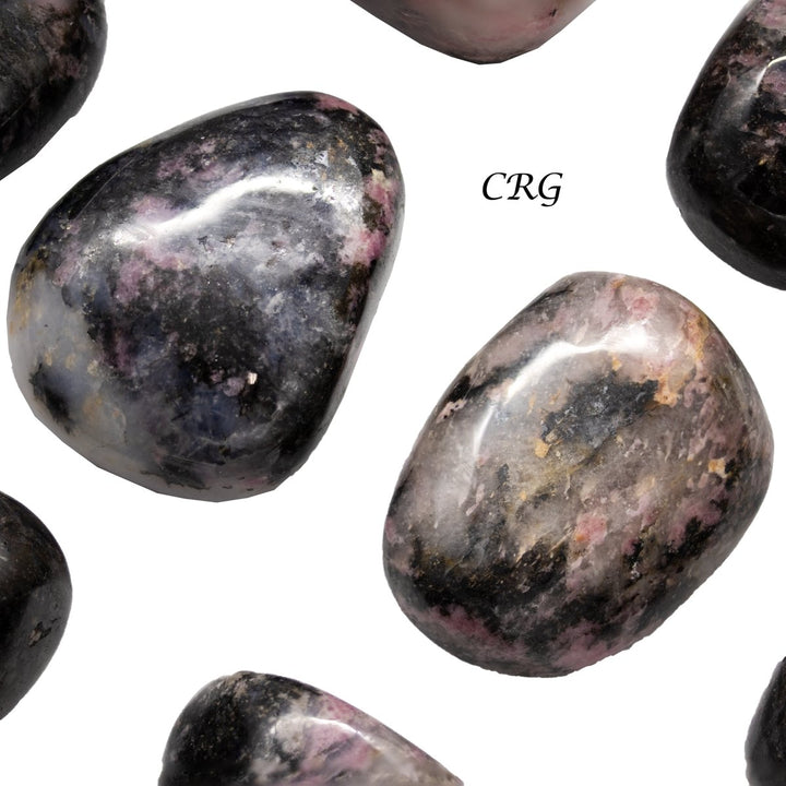 Rhodonite Palm Stones / 1.25 - 3" AVG - 1 LB. LOTCrystal River Gems