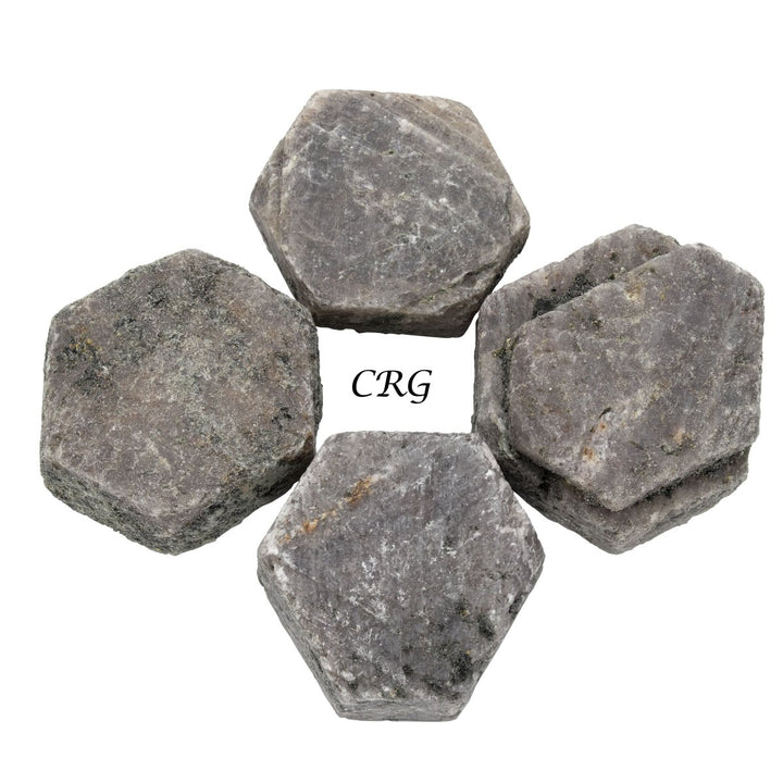 Raw Ruby Corundum Hexagon Crystals / 20 - 30mm AVG - 1 LB. LOTCrystal River Gems