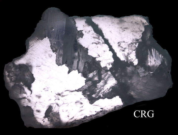 TV Rock Selenite (3 to 4.5 In) (10 Pieces)Crystal River Gems