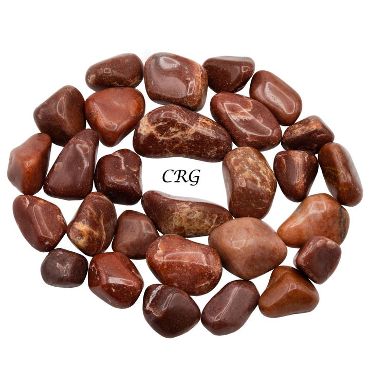 Tumbled Brown Jasper / 20 - 50mm AVG - 1 KILO LOTCrystal River Gems