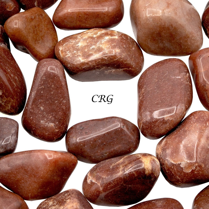 Tumbled Brown Jasper / 20 - 50mm AVG - 1 KILO LOTCrystal River Gems