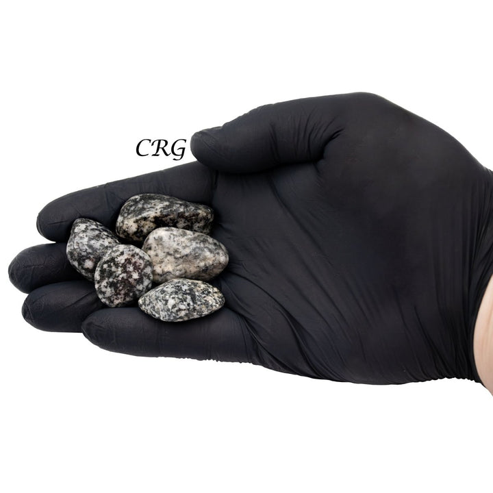 Tumbled Granite / 20 - 30mm AVG - 1 LB. LOTCrystal River Gems