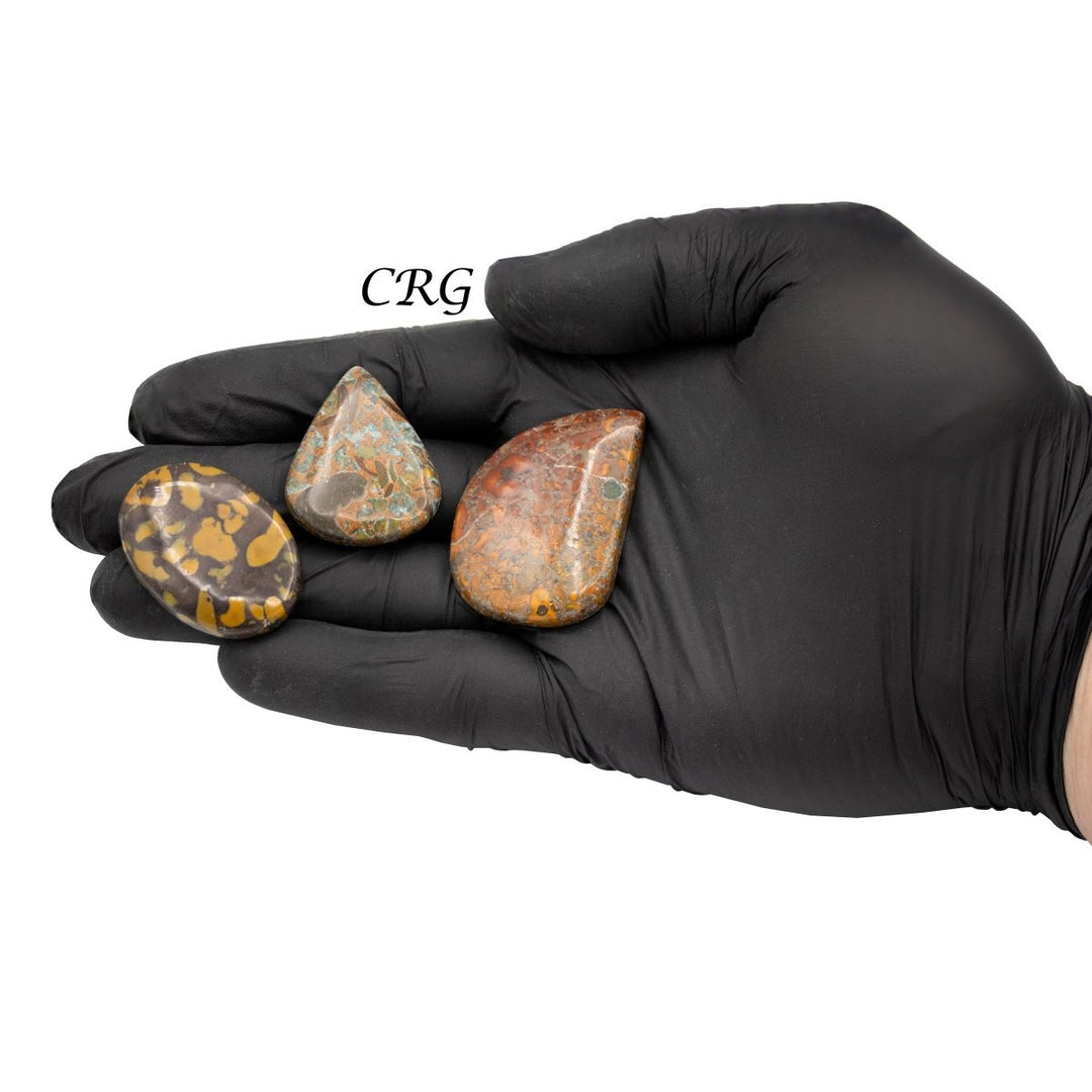Ajooba Cabochons (75 Grams) Mixed Sizes Crystal Bulk Wholesale Lot Crystal Minerals