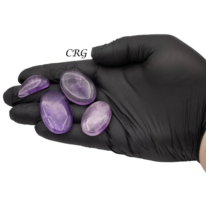 Amethyst Cabochons (75 Grams) Mixed Sizes Bulk Wholesale Lot