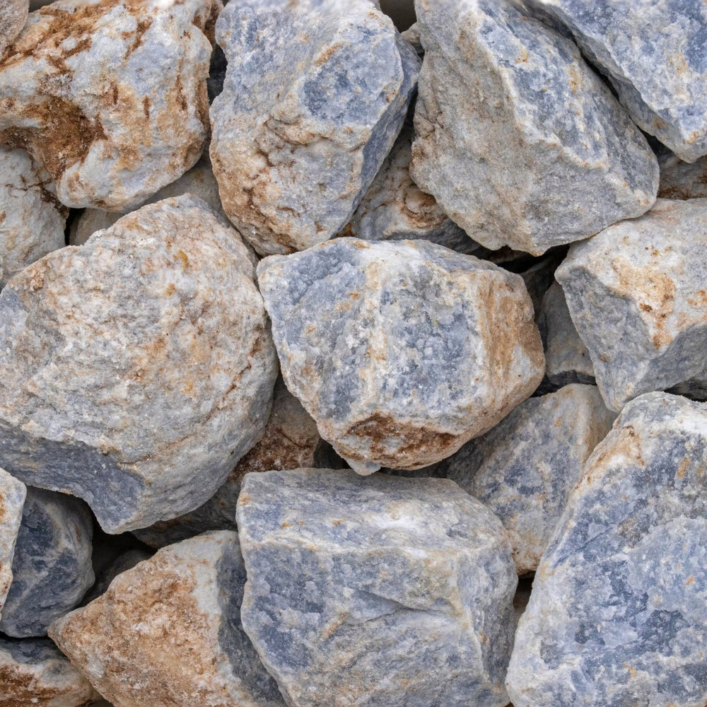 Angelite Rough (Size 1 To 2 Inches) Wholesale Raw Crystals Minerals GemstonesCrystal River Gems