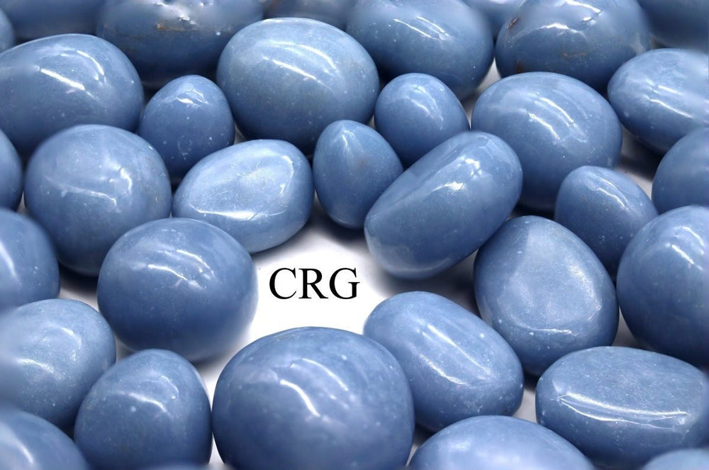 Angelite Tumbled Pieces (Size 20 to 35 mm) Crystals Minerals Gemstones