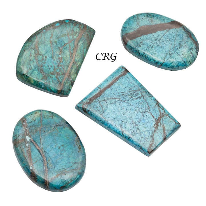 Azurite Cabochons (75 Grams) Mixed Sizes Bulk Wholesale LotCrystal River Gems