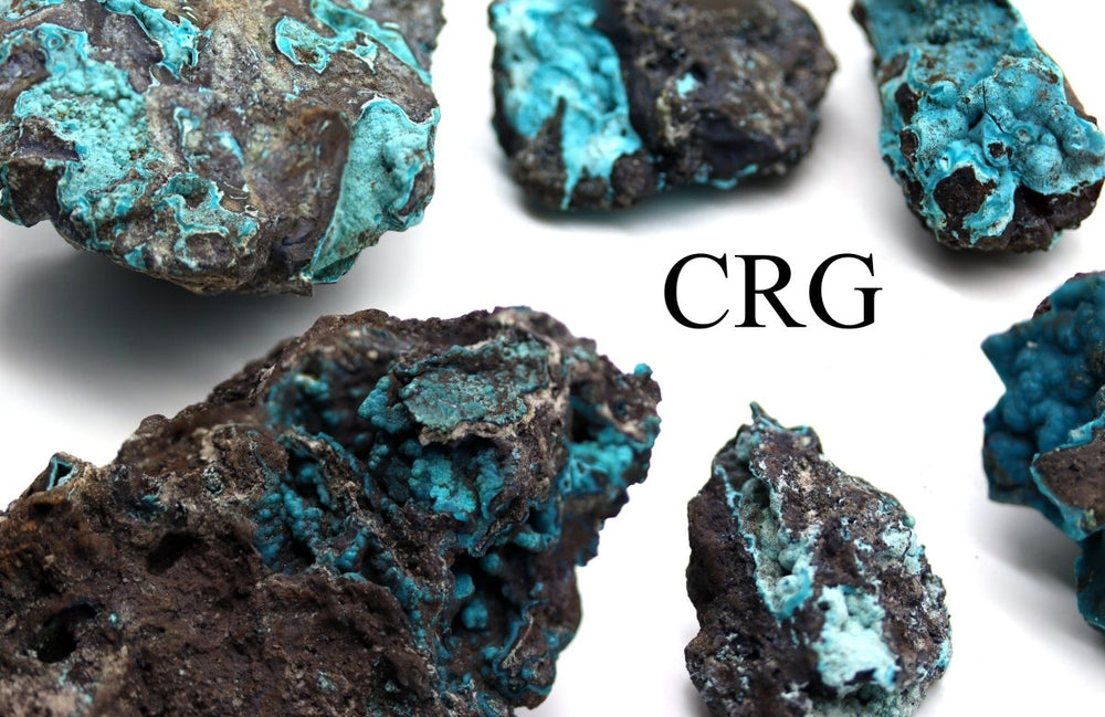 Chrysocolla Druzy (1 Piece) Size 30 to 75 mm Crystal Gemstone MineralCrystal River Gems