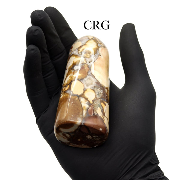 Conglomerate Jasper Freeform Boulder (1 Piece) Size 3 to 5 Inches Standing Crystal Gemstone DecorCrystal River Gems