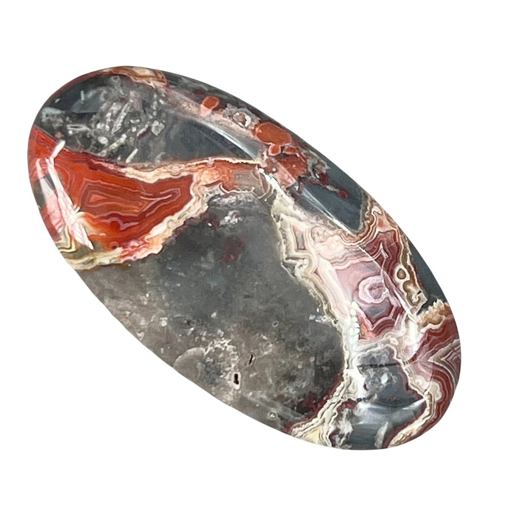 Crazy Lace Agate Cabochons (75 Gram Lot) Jewelry Making Cabs Random Shapes And SizesCrystal River Gems