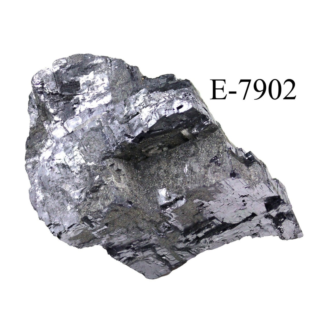 E - 7902 Galena Crystal from Morocco 7.8 ozCrystal River Gems