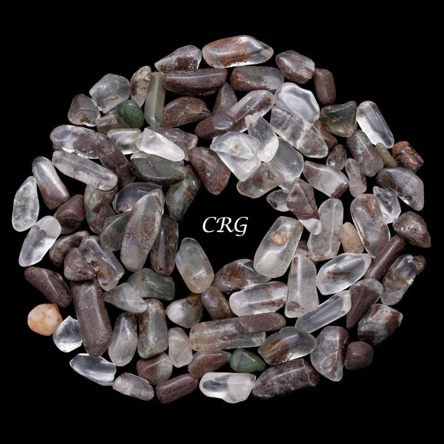 Garden Quartz Chips Tumbled (1 Pound) Size 5 to 20 mm Wholesale Crystals Minerals Lot