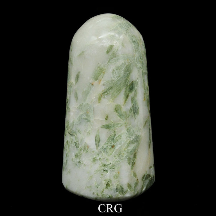 Green Kyanite Freeform (3 - 5 Inches) (1 Pc) Polished Green Standing Boulder SculptureCrystal River Gems