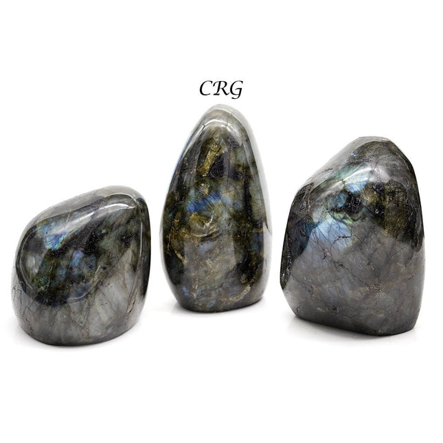 Labradorite Midnight Boulder (1 Piece) Size 3 to 5 Inches Polished Standing Crystal Freeform