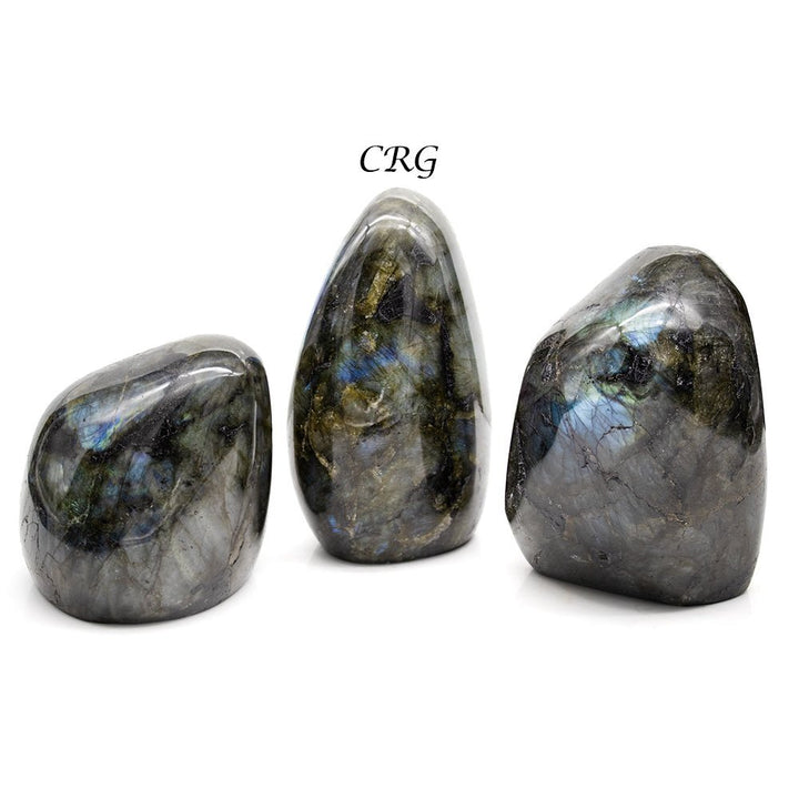 Labradorite Midnight Boulder (1 Piece) Size 3 to 5 Inches Polished Standing Crystal FreeformCrystal River Gems