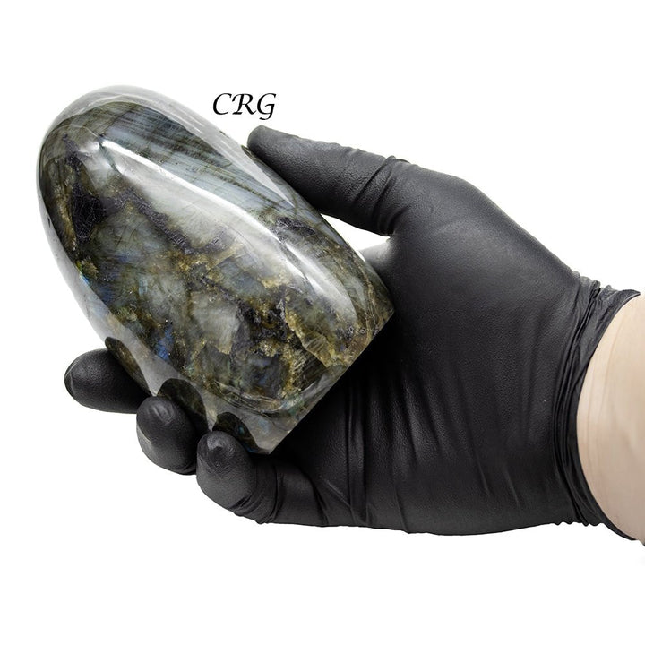 Labradorite Midnight Boulder (1 Piece) Size 3 to 5 Inches Polished Standing Crystal FreeformCrystal River Gems