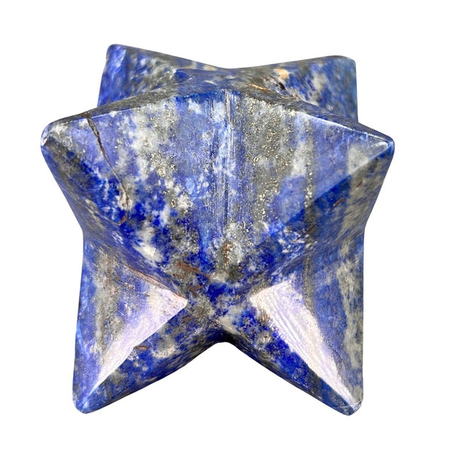 Lapis Markaba Star (1 Kilo) Hand Carved Polished Gemstone Decor